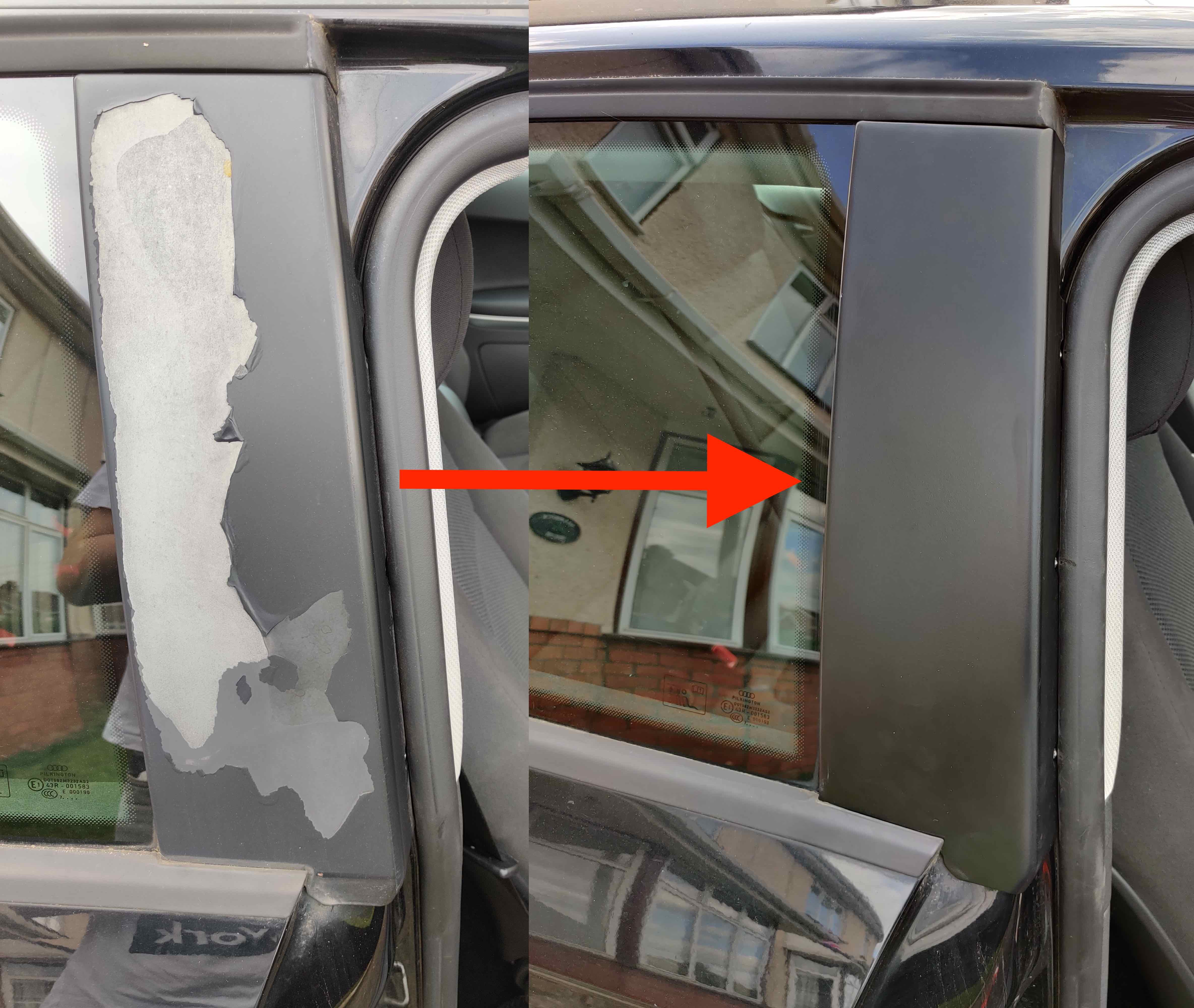 Before and After Spray